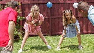 DaughterSwap - Macy Meadows And Krissy Knight - Football Brings Us Close