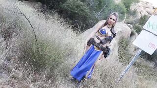 Liz Katz Nude Slave Leia Cosplay Video Leaked