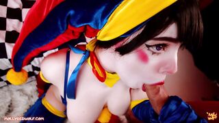 Mollyredwolf - The Amazing Digital Circus. Pomni Will Make You Cum Nonstop