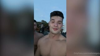 Onlyfans Malik Delgaty Bts Moments From My Last Scene With Ryan Ellis And Clark Delgaty