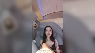 Dainty Wilder airplane PPV 2024/03 OnlyFans leak free video