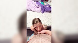 Queen D POV glasses cam blowjob with facial 2024/03 OnlyFans leak free video