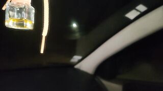 Sex with mother's friend in a car during night