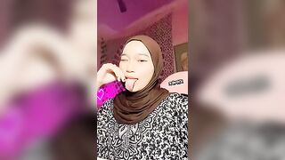 Cute Hijab Blowjob Cum | Blowjob - T51